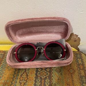 SOLD miu miu round sunglasses
